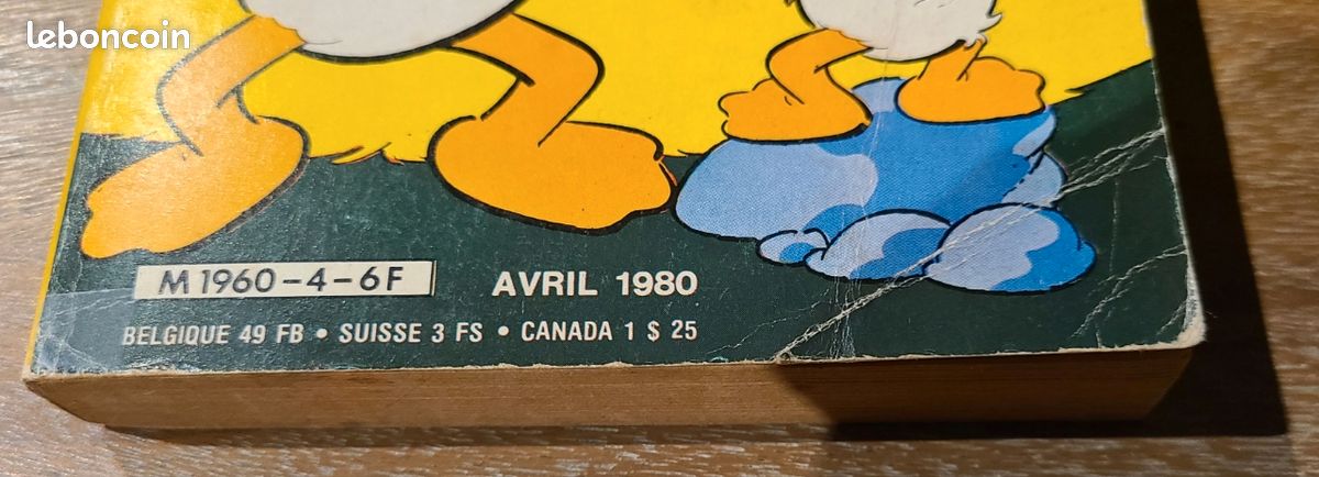 📘 Mickey Parade n°4: Donald triomphe Avril 1980 Vintage Disney collector (image 2)