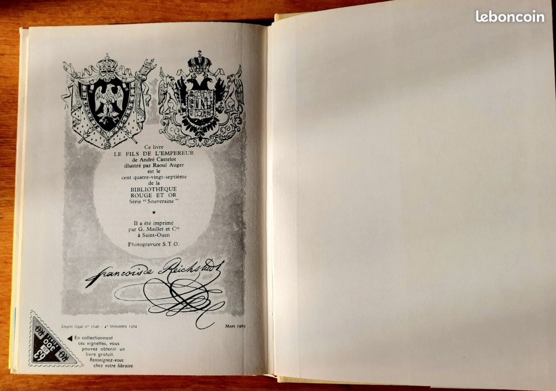 Le fils de l'empereur, collection Rouge et Or (image 8)