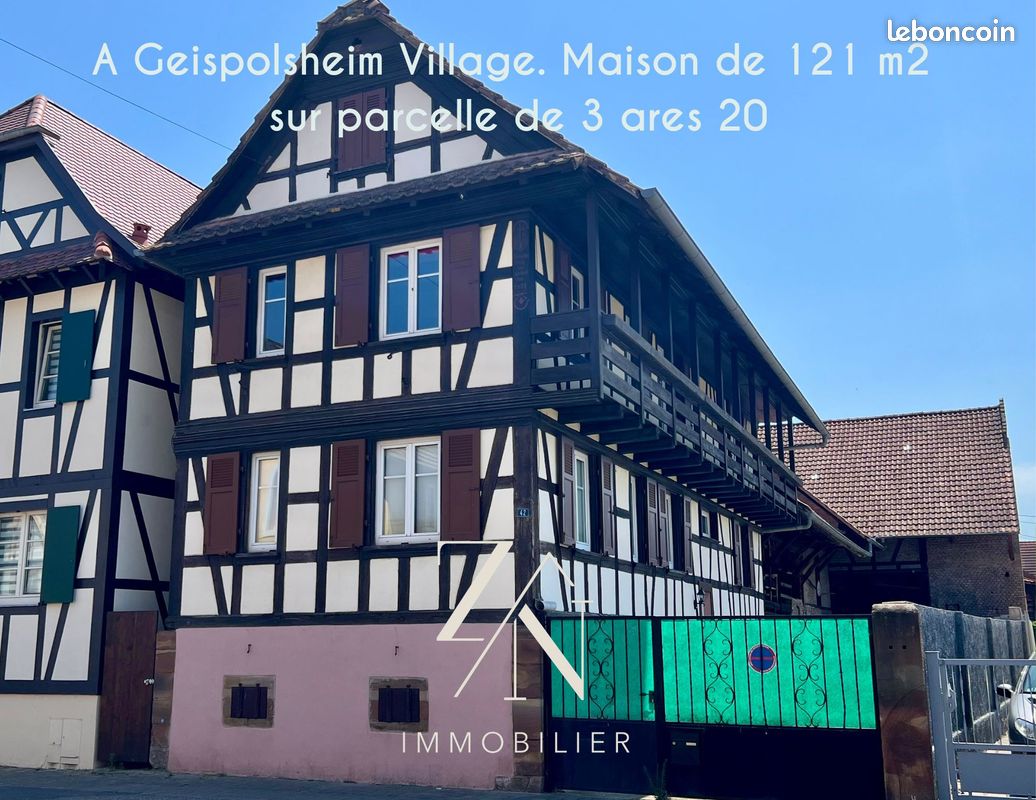 Maison 4 pièces 121 m² · à Geispolsheim · 121 m² · 278 200 €