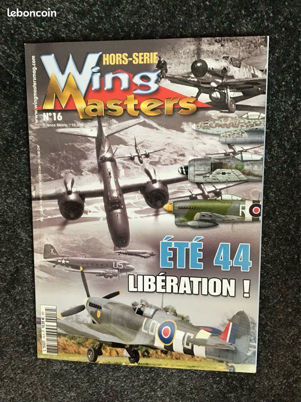 Revue hors série n 16 . Eté 44 Libération . Collection wings masters (image 1)