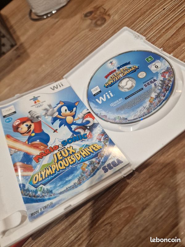 Jeu wii Mario et sonic aux jeux olympiques (image 2)