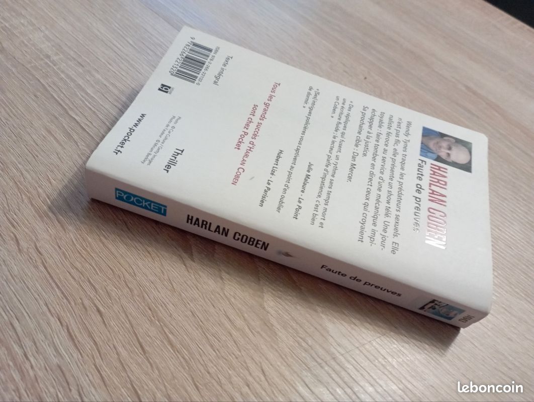 Roman Harlan Coben Faute de preuves (image 3)