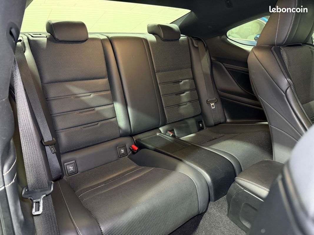 Lexus rc 200 turbo 245 ch f-sport en boite automatique / full cuir / camera de recul / gps / clim auto / garantie (image 8)