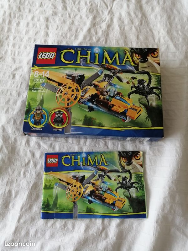 Lego chima, l'hélicoptère de lavertus (image 1)