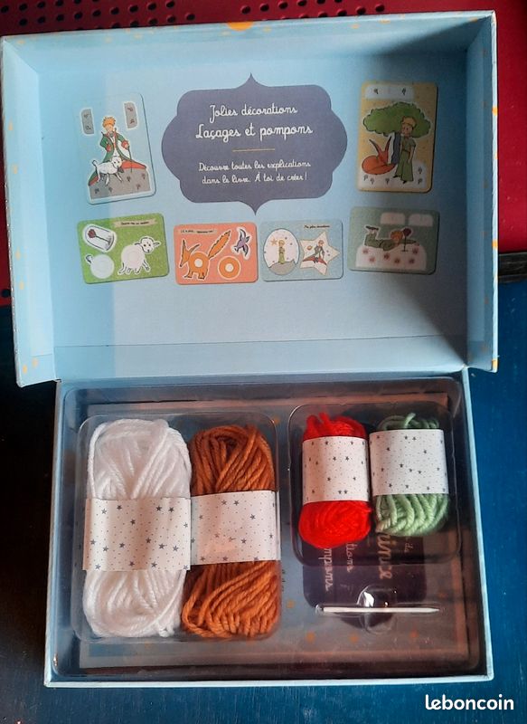 Les créations du Petit Prince : jolies décorations, laçages et pompons

chez Fleurus (image 3)