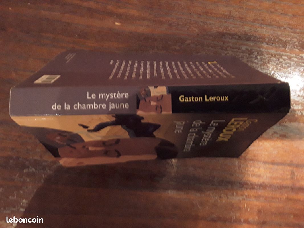 Livre policier pour jeunes ado Le mystère de la chambre jaune, Gaston Leroux (image 3)