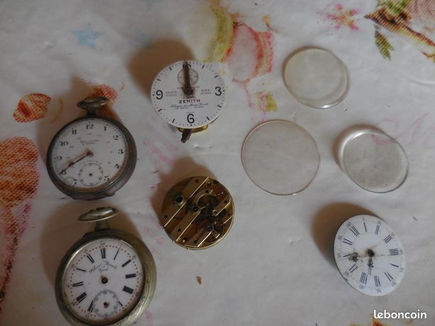 Lot De 6 Clés Anciennes Pour Montre à Gousset - Mécanique Vintage - Fabrication Française Début 1900