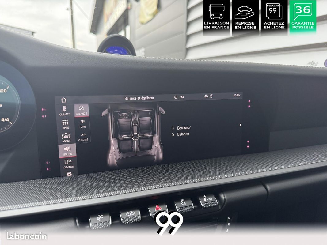 PORSCHE 911 Cabriolet 3.0i - 450 - BV PDK TYPE 992 CABRIOLET Carrera 4S PHASE 1 (image 34)
