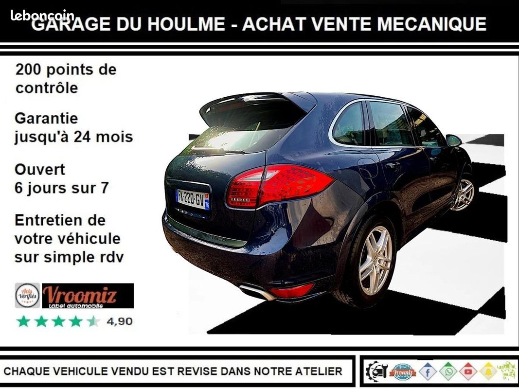 Porsche Cayenne Diesel 3L V6 Belle configuration En bon état (image 2)