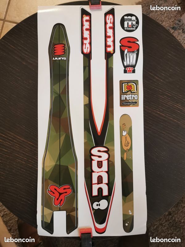 Kit déco autocollants stickers VTT Sunn vintage Néo rétro ... - eBay
