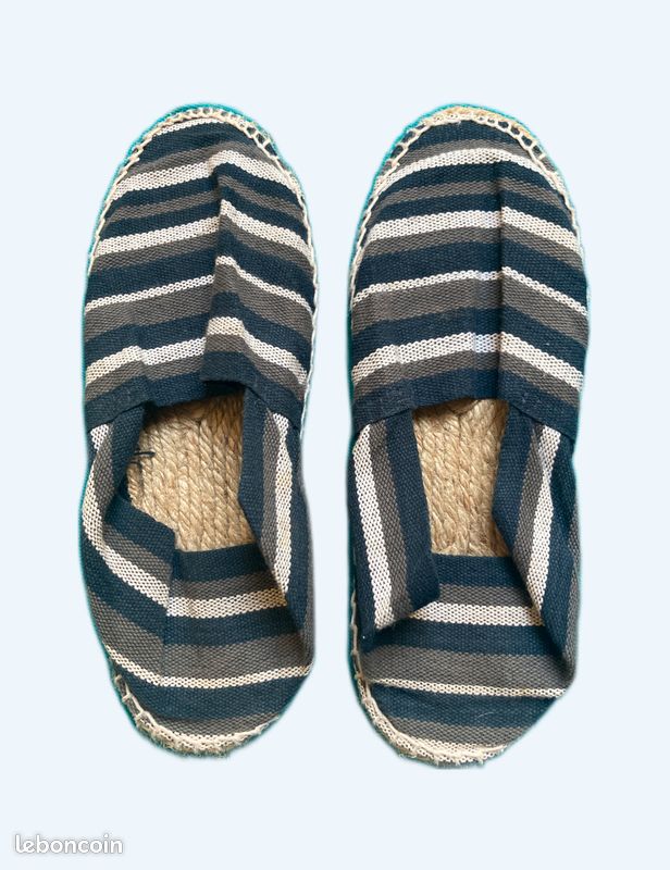 Espadrilles Le Petit Basque pointure 39 (plutôt pour un 38