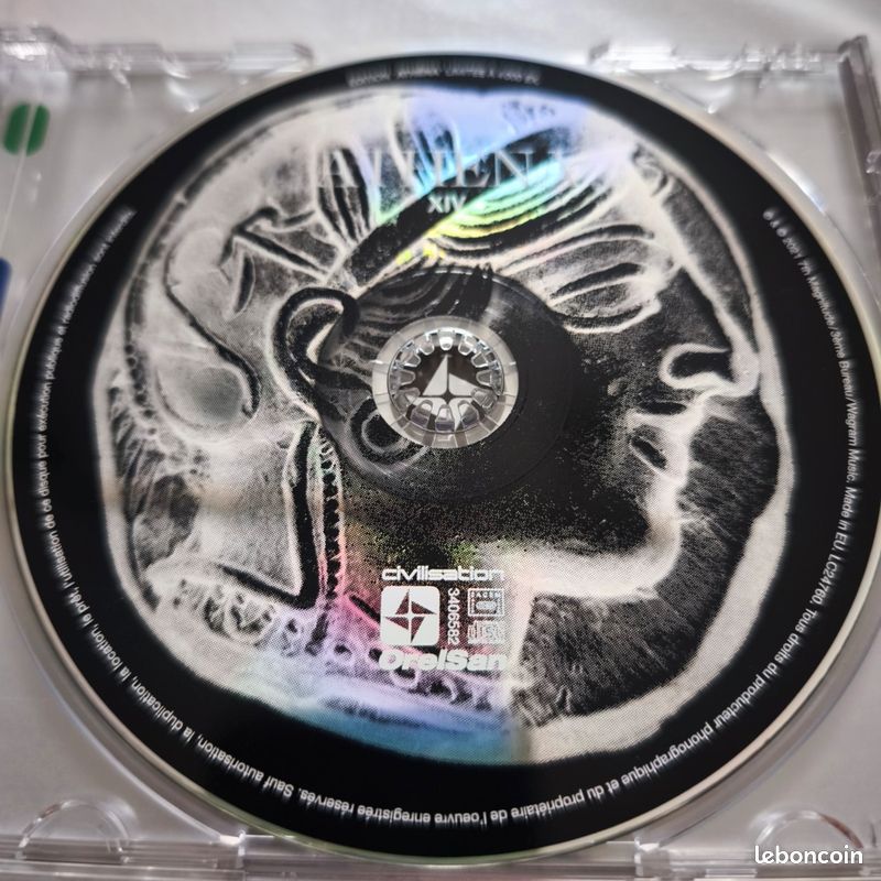Orelsan album CD Civilisation édition limitée numérotée 1179/4000 (image 3)