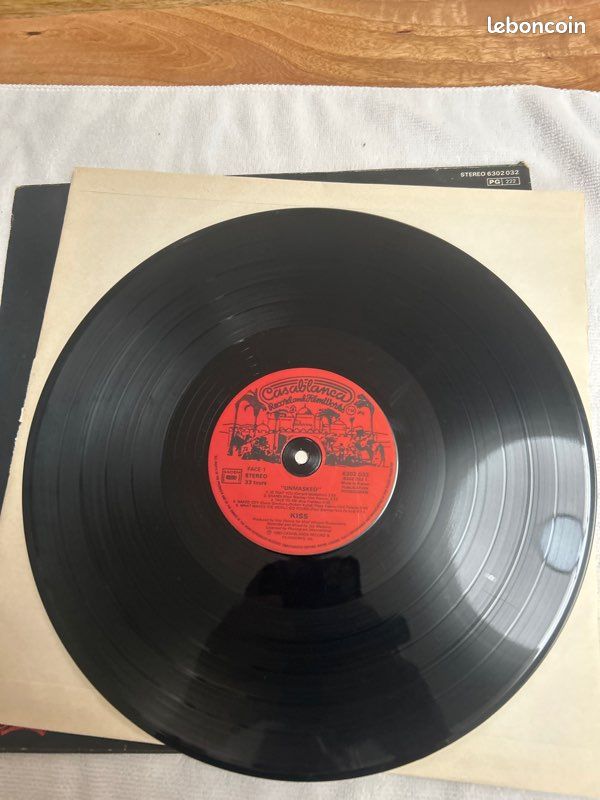 Vinyle 33. Tours kiss (image 3)