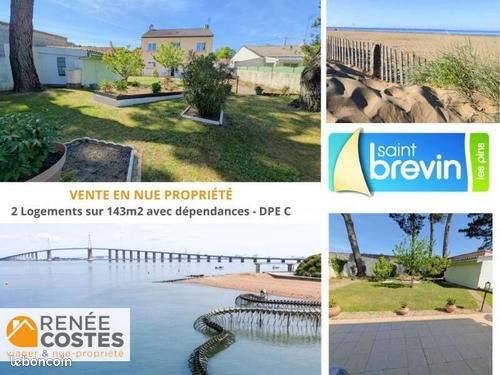 Maison 6 pièces 144 m² · à Saint-Brevin-les-Pins · 144 m² · 68 500 €
