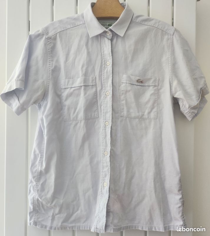 Vêtements Lacoste authentique vintage occasion homme et femme (image 19)