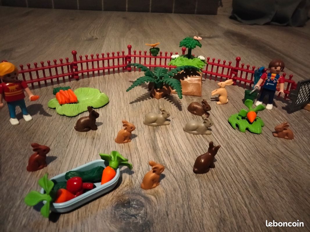 Maisonnette des rongeurs et clapier à lapin playmobil (image 5)