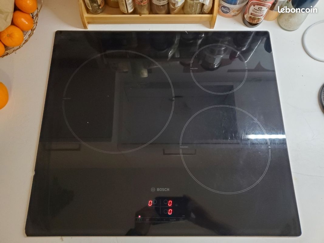 Plaque de cuisson 3 foyers induction bosch - Électroménager