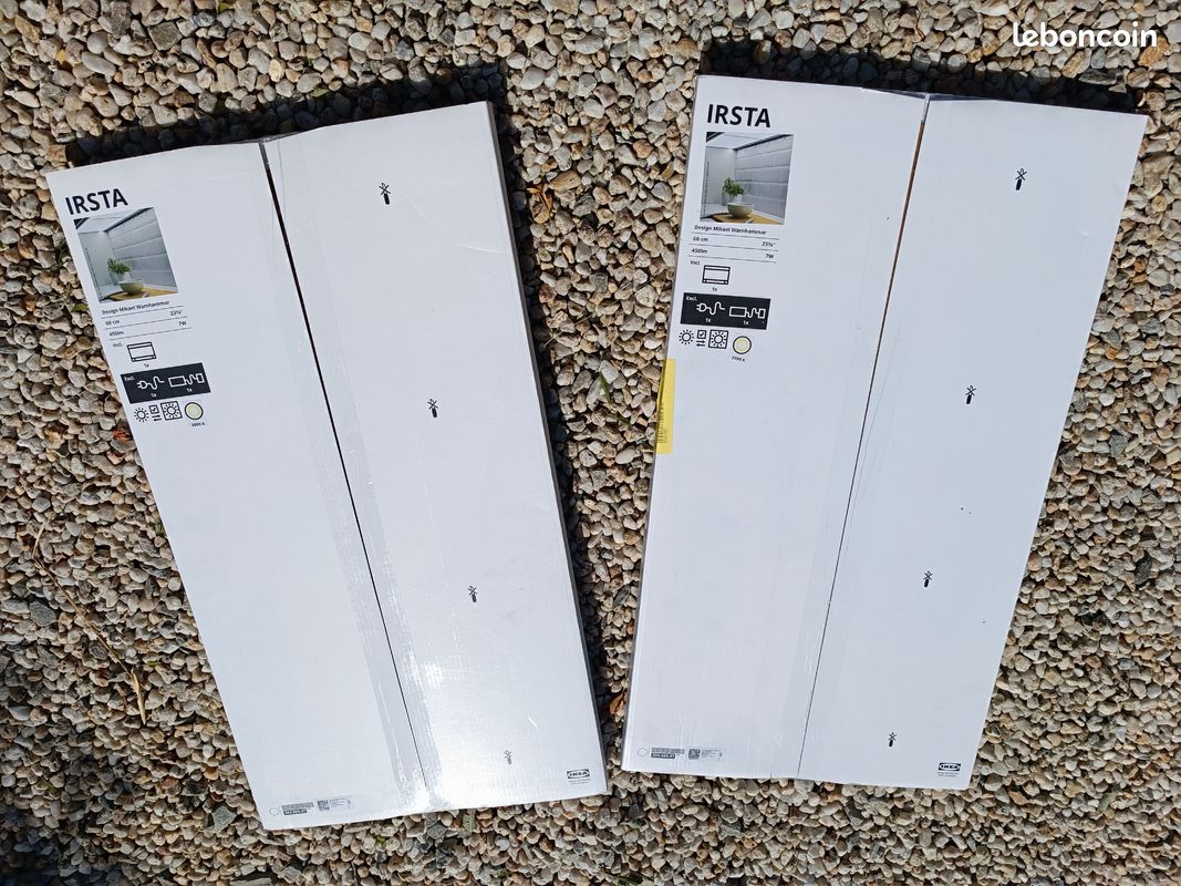 Lot de 2 éclairage plan travail à LED, gamme Irsta (image 1)