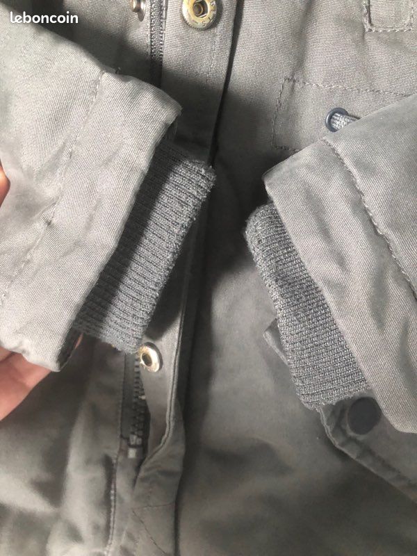 Manteau garçon gris 4 ans (image 4)