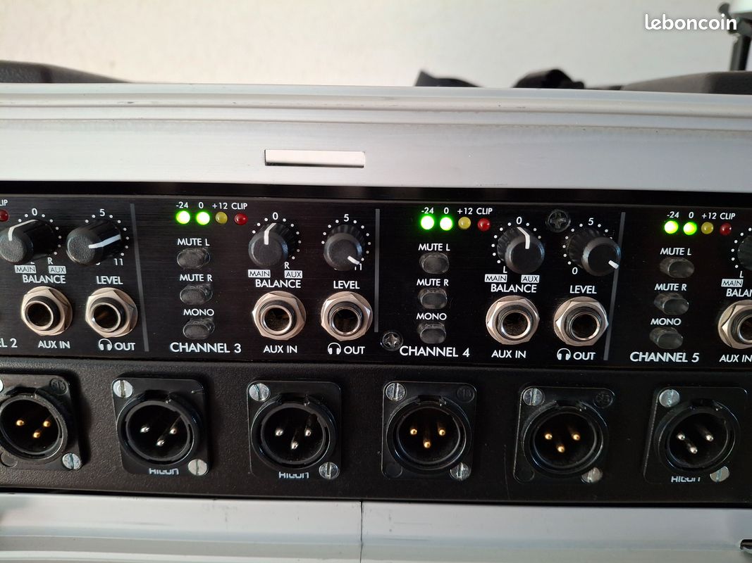 ART HeadAmp 6 – Amplificateur casque 6 canaux (rack 1U) (image 3)