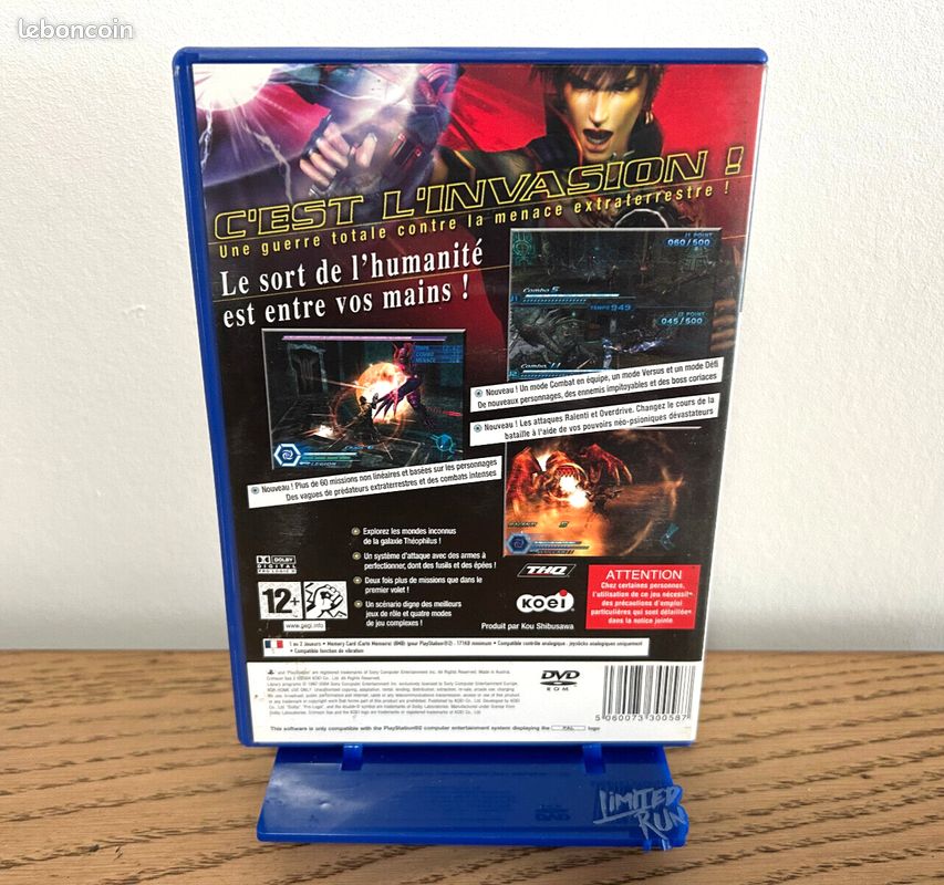 Jeu Crimson Sea 2 PS2 - Version PAL Française - Complet Avec Boîte Et Notice - Bon état