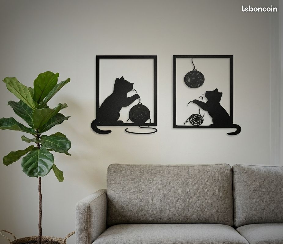Decoration murale chats (image 1)