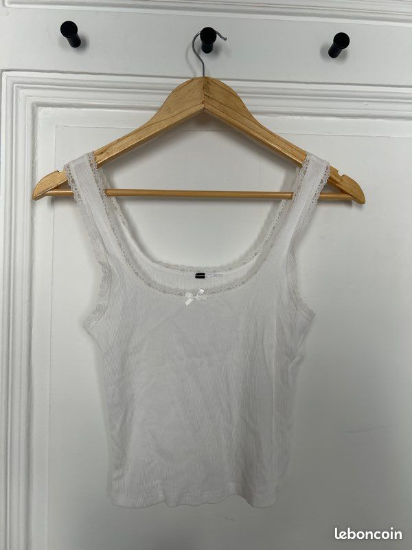 Haut blanc H&M (image 1)