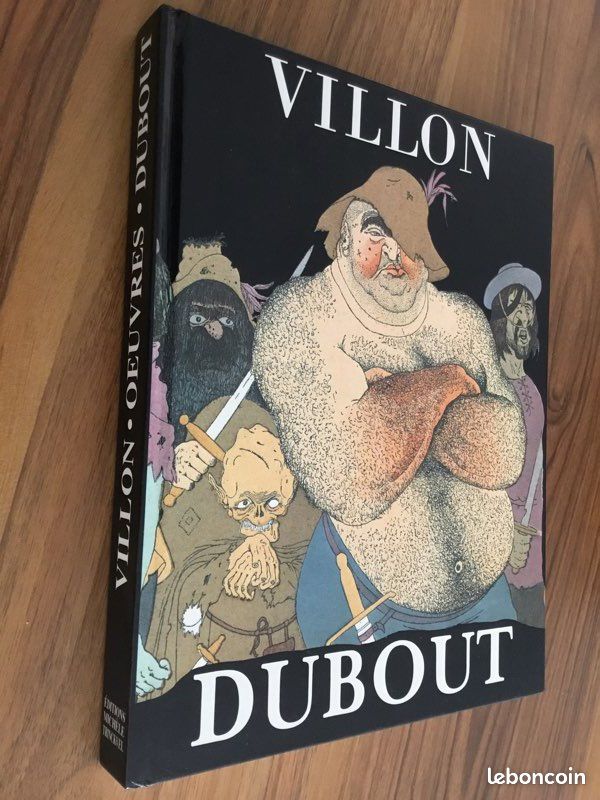 Villon œuvres illustré Dubout édition Trinckvel 1993 TBE (image 1)