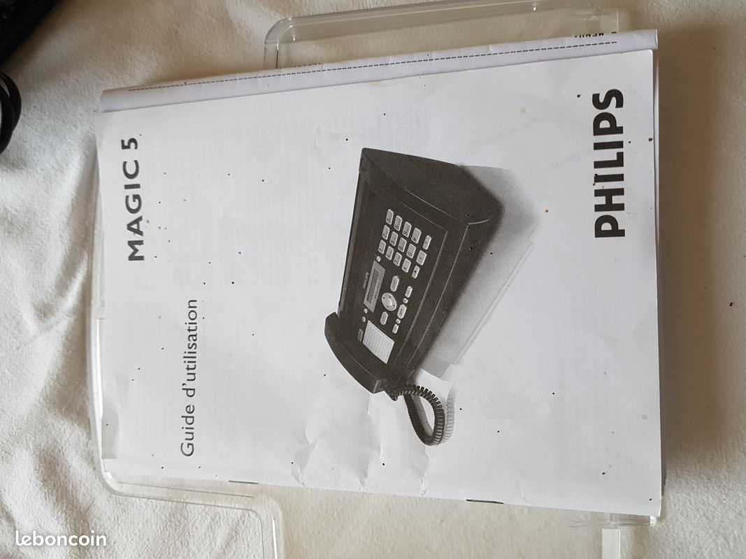Téléphone fax répondeur Philips Magic 5 (image 2)