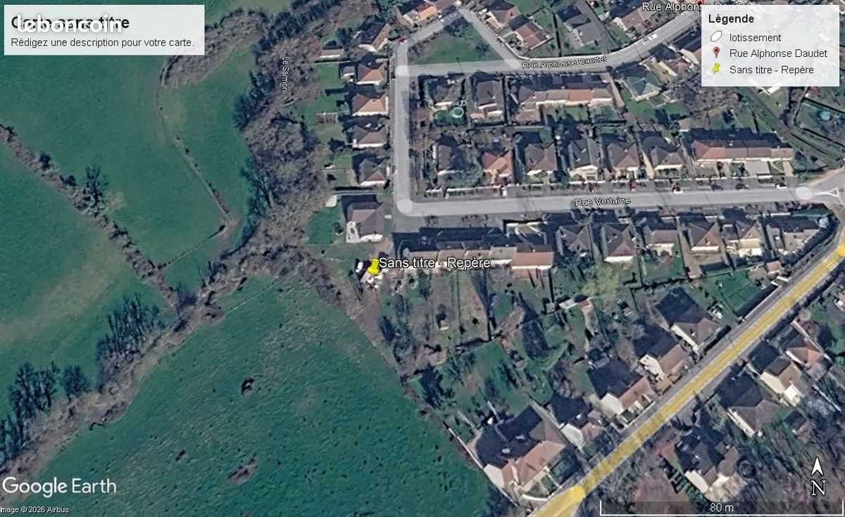 Terrain 966 m² · à Bellerive-sur-Allier · 966 m² · 65 000 €