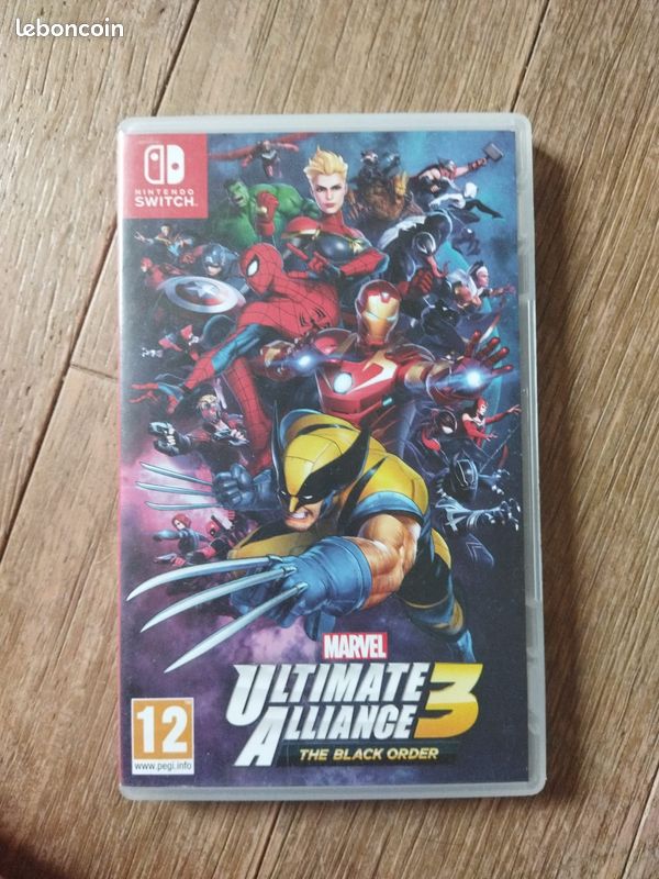 Jeu nintendo switch - marvel ultimate alliance 3 (image 1)