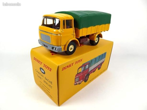 Lot De 2 Dinky Toys 1/43 - Berliet GAK Crash Truck (camion De Dépannage/pompier)