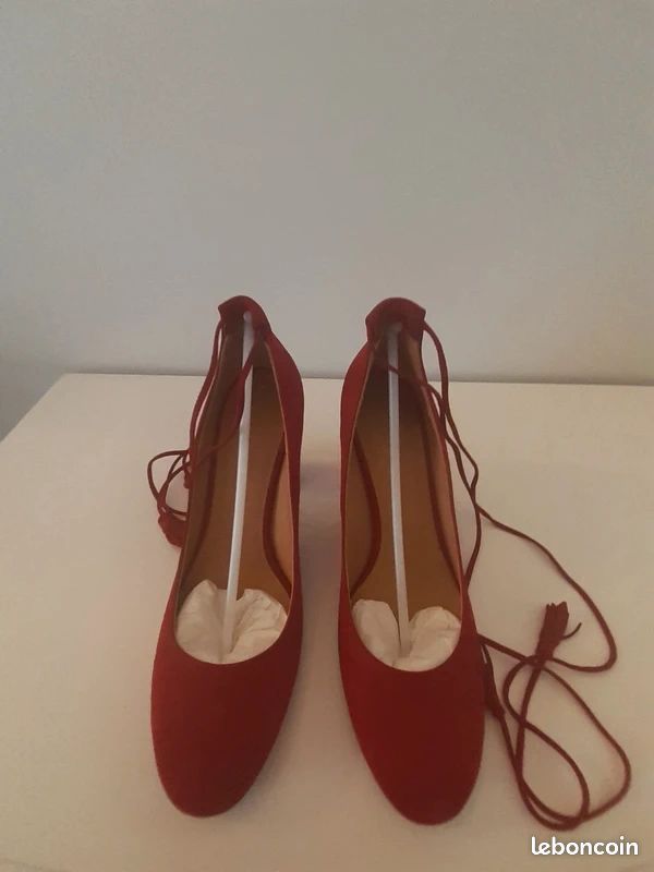 Babies high Valentina rouge Sezane Chaussures