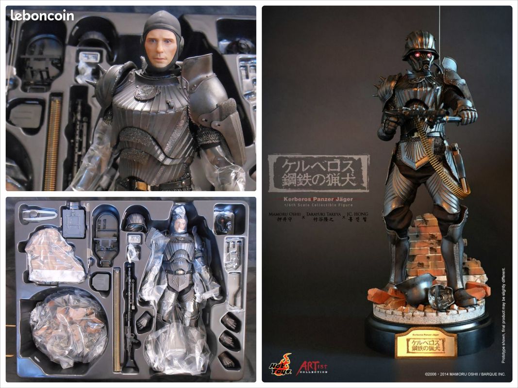 Hot Toys Figurine Kerberos Panzer Jäger Protect Gear 1/6 - Pop Culture Et Cinéma - Rue Du Commerce