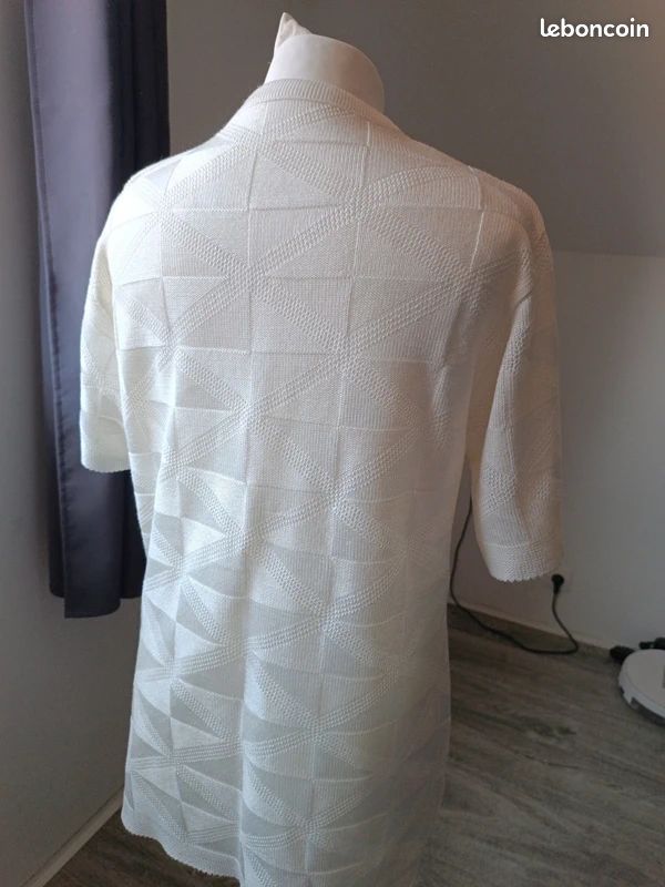 Pull tunique blanc XL (image 3)