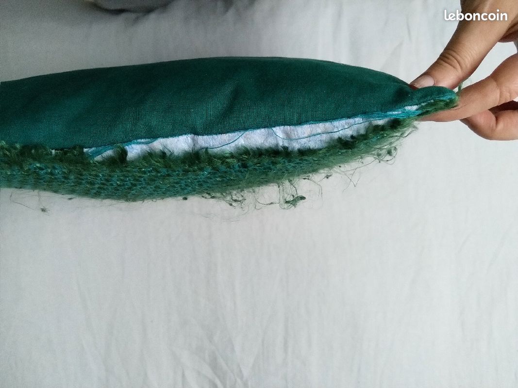 Chute Tissus pour DIY vert émeraude (image 3)