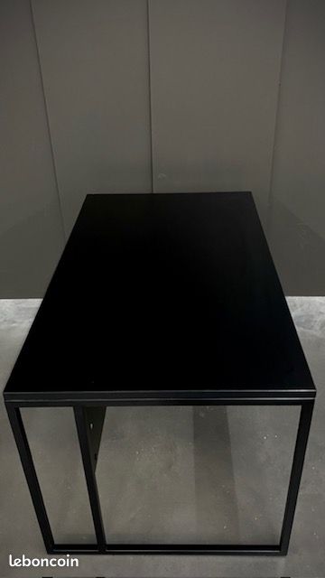 Bureau design noir 140x80 (image 4)