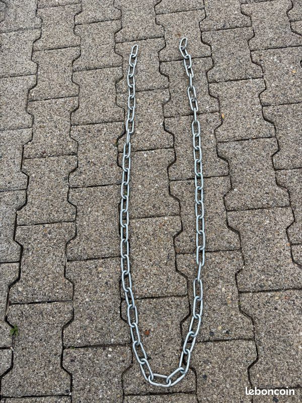 Chaîne acier inoxydable de 2 m (image 1)