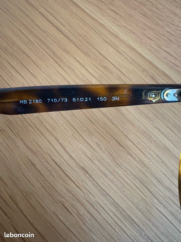 Monture lunette de soleil Ray Ban RB 2180 (image 2)