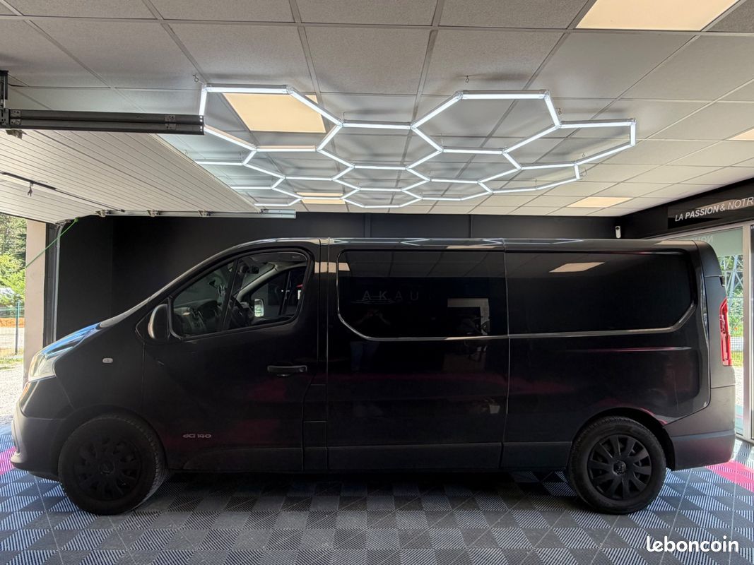 RENAULT TRAFIC CABINE APPROFONDIE L2H1 1200 KG DCI 140 CONFORT/Entretien Complet / Turbo neuf (image 12)