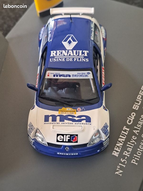 R clio super 1600 au 1/43 - Collection