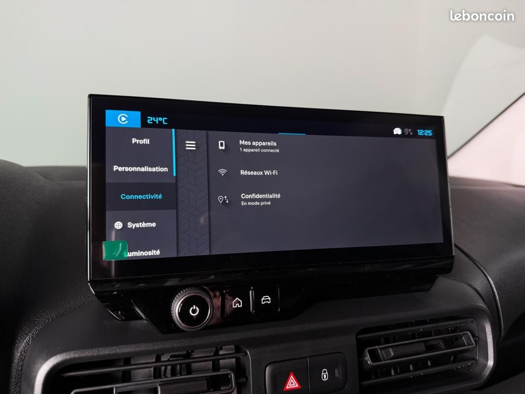 Citroën Berlingo 1.5 BLUEHDI 130CH 5 PLACES N1 SANS MALUS i-COCKPIT CARPLAY CAMERA REGUL LED EAT8 (image 24)