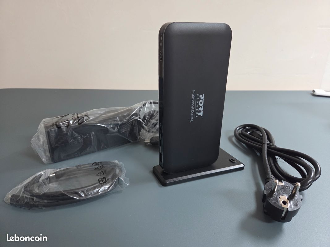 Port Design Port Connect Station d'accueil dock USB-C 3x4K (image 5)