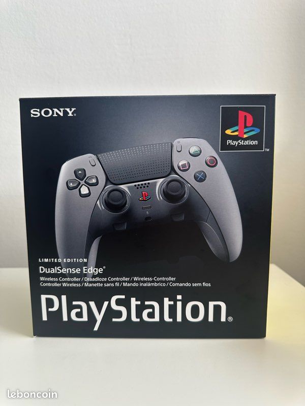 Manette Sony DualSense Edge PS5 – Édition 30th Anniversary, Neuve, Sous Blister