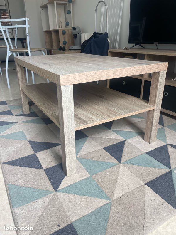 Table basse bois (image 1)