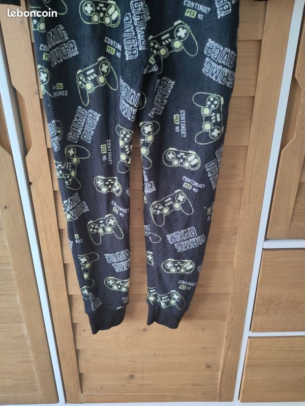 Get Trend Grenouillère Polaire Garçon Et Ado, Pyjama Chaud à