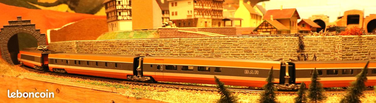 ② LIMA SNCF RAME TGV 16 SUD EST HO - Trains miniatures | HO