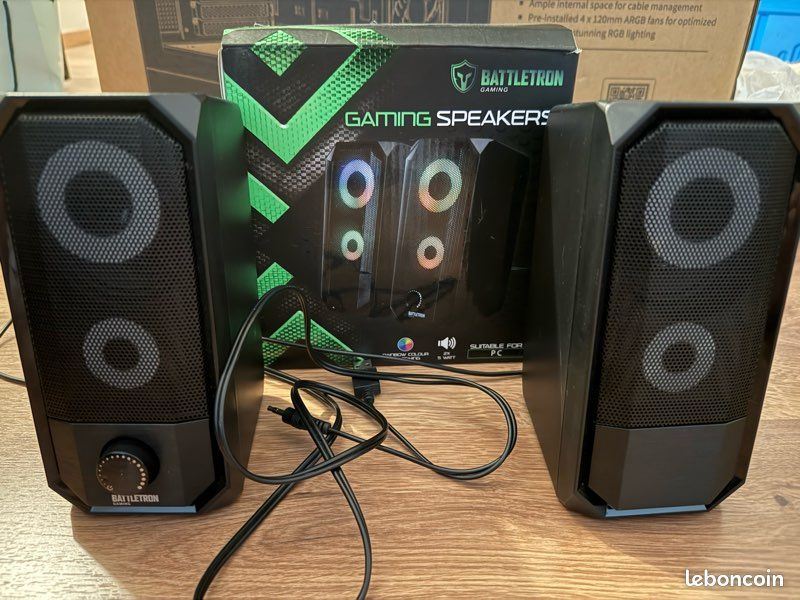 Enceinte Pc Battletron RGB (image 1)
