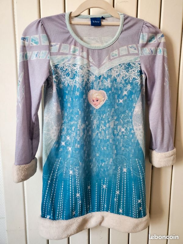 Chemise de nuit Reine des Neiges 8ans Vêtements