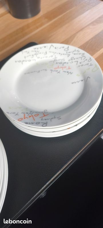 Lot assiette blanche (image 3)
